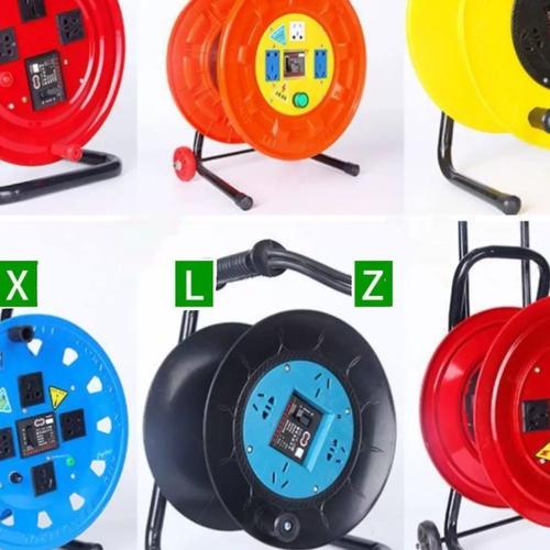 电线收纳绞盘电线收线盘轮电缆盘放线架电线盘线轮卷线神器精品