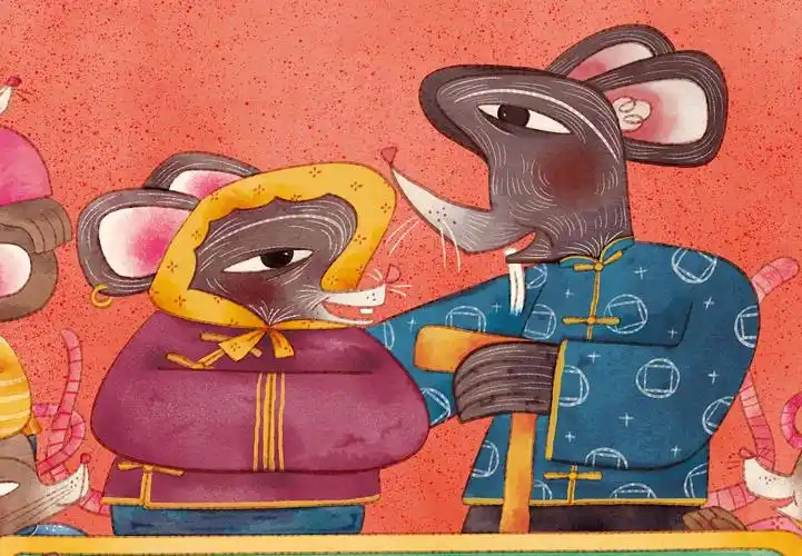 老鼠嫁女|插画|绘本|万力好大力 - 原创作品 - 站酷 (zcool)