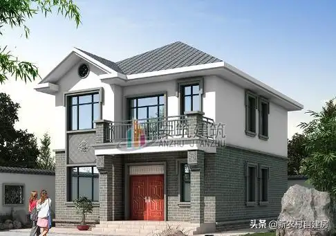 9栋100平米左右农村二层小别墅经济又实用小户型的首选之作
