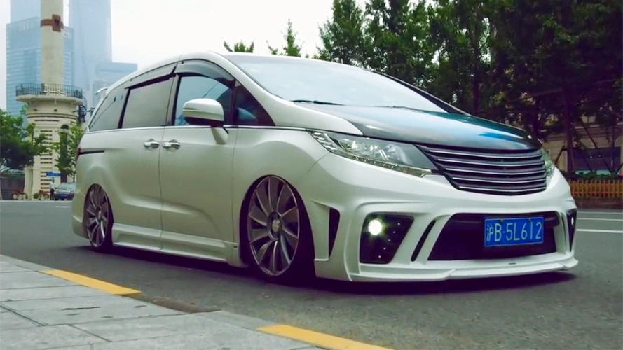 本田奥德赛改装版高调现身上海街头