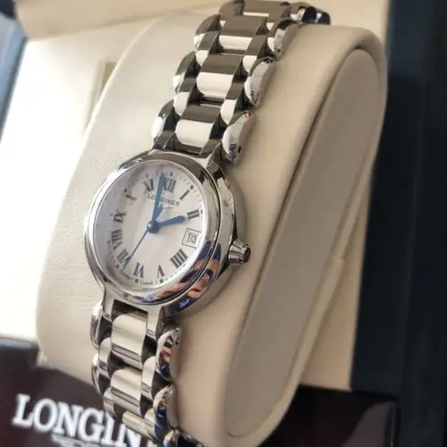 浪琴女士石英表浪琴心月系列女士石英表瑞士手表女腕表