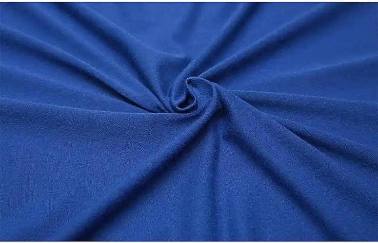 32支仿棉拉架汗布 32s涤氨弹力布拉架面料 春夏文化衫t恤针织布料