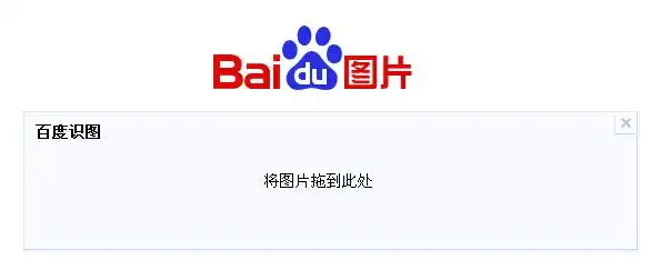 百度识图-识图插件 您可以拖拽区域图片到搜索框试试看