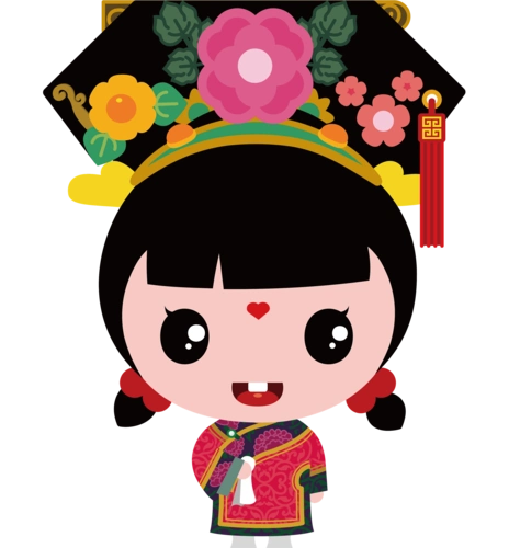 国粹京剧q版插画最新作品