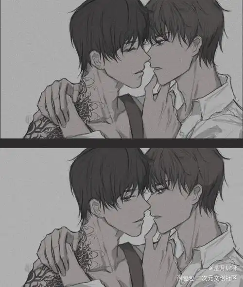 盗墓笔记瓶邪吴邪张起灵绘画作品