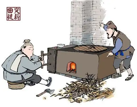中国古代有个成语叫"曲突徙薪",是讲有人到别人家去做客,看到主人的