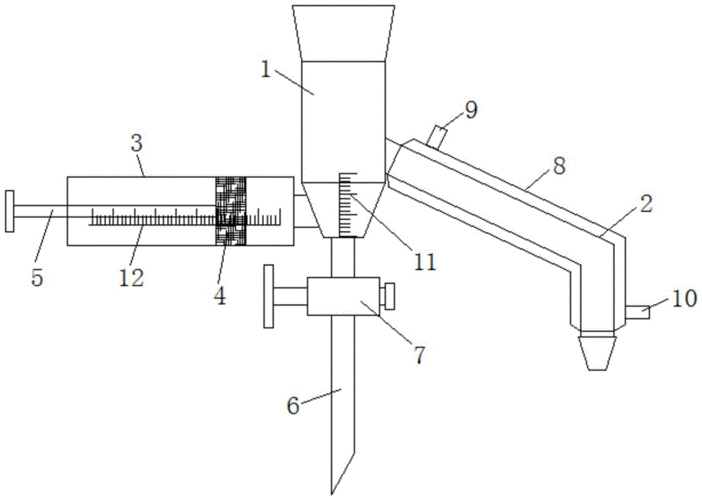 一种有机化学实验用分水器的制作方法