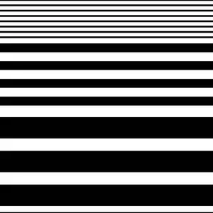 无缝的横条纹图案.矢量黑色和白色黑色照片