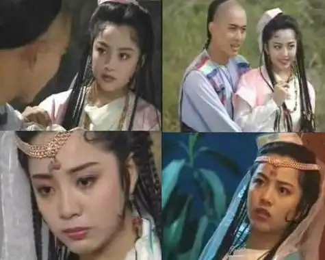 图94版书剑恩仇录杨钫涵扮演香香公主这不是敬妃吗