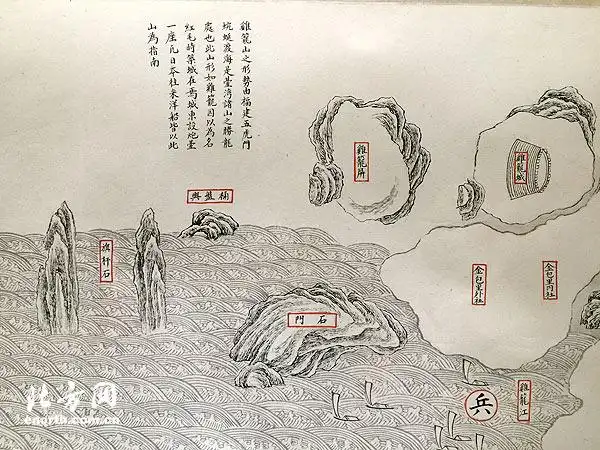 海洋博物馆藏大清国台湾府海陆布防图见证历史