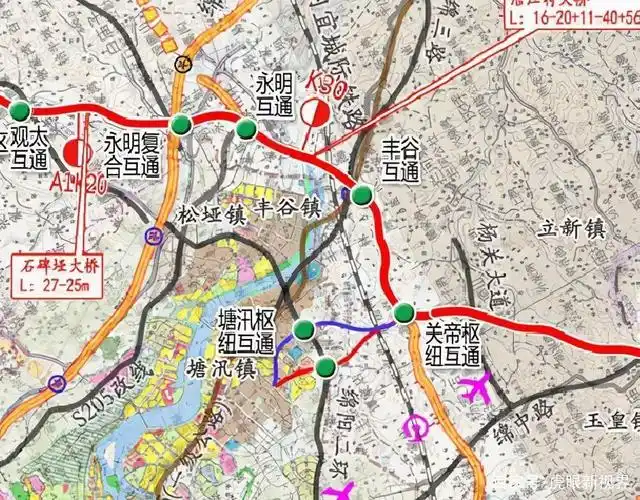 成绵扩容高速连接塘汛,一条路改写绵阳城市格局