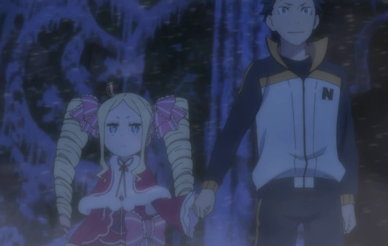 re从零开始碧翠丝被昴从400年的束缚中解脱想要牵起金发萝莉的手有多