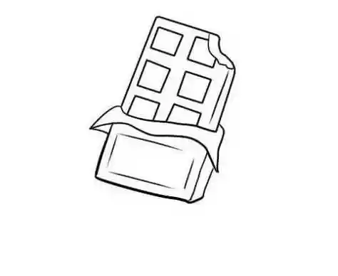 带颜色巧克力简笔画画法 简单又漂亮巧克力简笔画怎么画