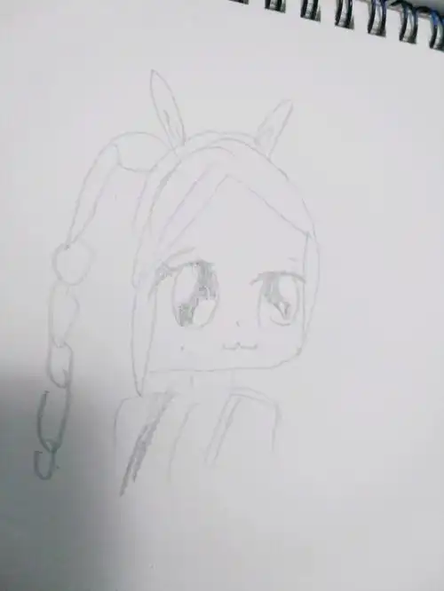 感觉妹妹画的小舞所以我来改一下吧