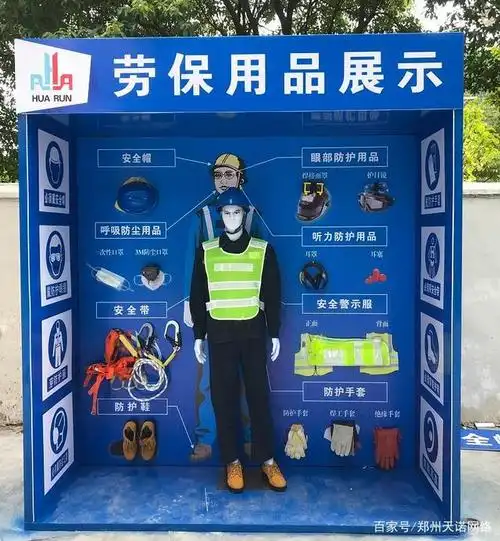 安全体验区-劳保用品展示