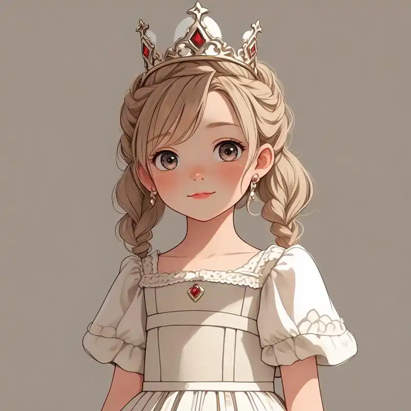 超萌卡通小女孩头像97 亲们,来看看这些超级可爱萌翻天的卡通小女孩