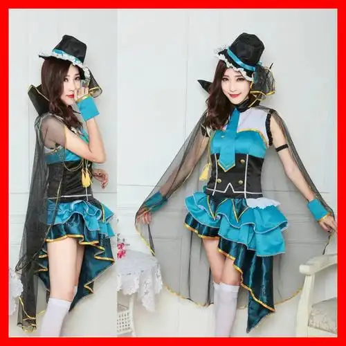 一件代发lovelive 绚濑绘里cos服装职业觉醒 大盗 怪盗cosplay服