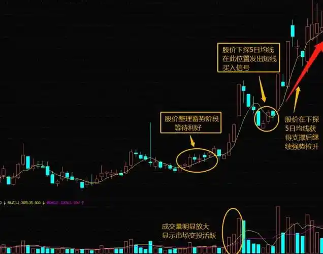 五日线怎么看,五日均线短线操作技巧详解?-营销圈