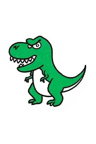 🦖特暴龙简笔画来啦!🎨