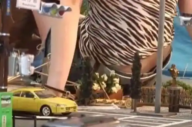 真的有女巨人打架吗网友直呼苍月奥特曼