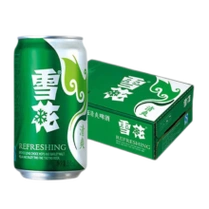 雪花snow啤酒口感清爽自饮佳品330ml12罐清爽