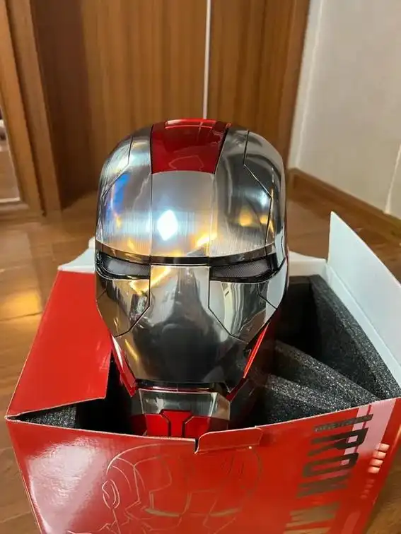 钢铁侠头盔帅#钢铁侠头盔 - 抖音