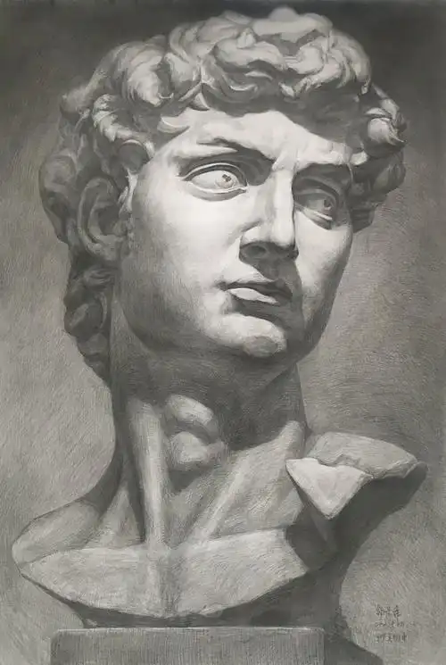 《大卫》       画幅全开 算是一个阶段性的提升吧