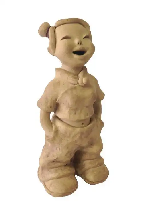 粘土陶瓷雕塑特色人物造型节日礼品