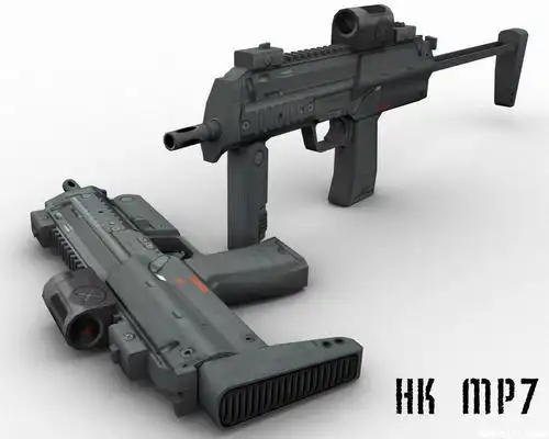 跪求mp7冲锋枪正面图片