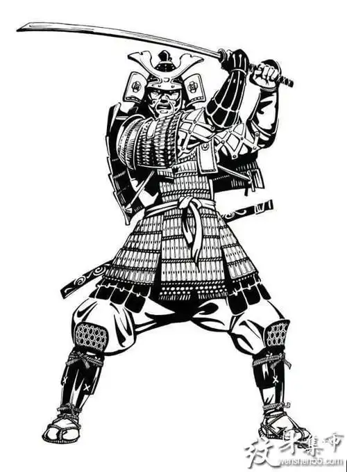 鬼武士纹身鬼武士纹身手稿鬼武士纹身手稿图案