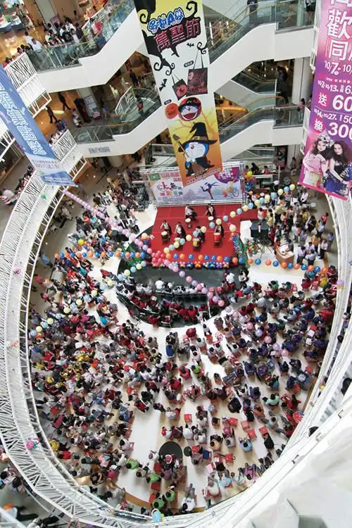 吸金术盘点全球最能吸金的购物中心中庭设计