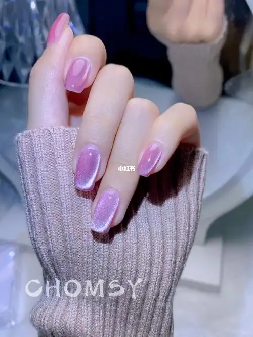 懒人晶石猫眼美甲