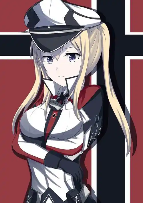 舰队collection齐柏林伯爵插画图片