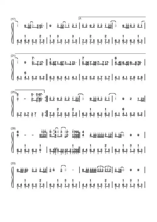 dearjohn歌词简谱