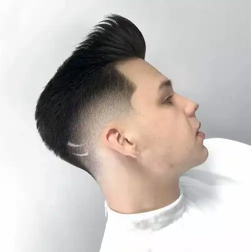 男士渐变发型,帅就一个字,我只说一次