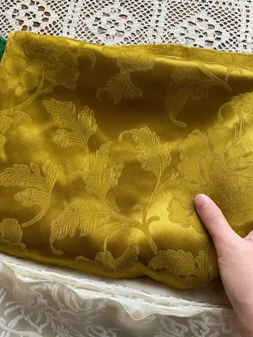 09新品真丝提花面料