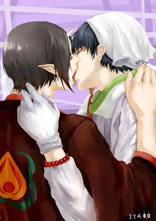 白鬼captainan的鬼灯的冷彻插画图片