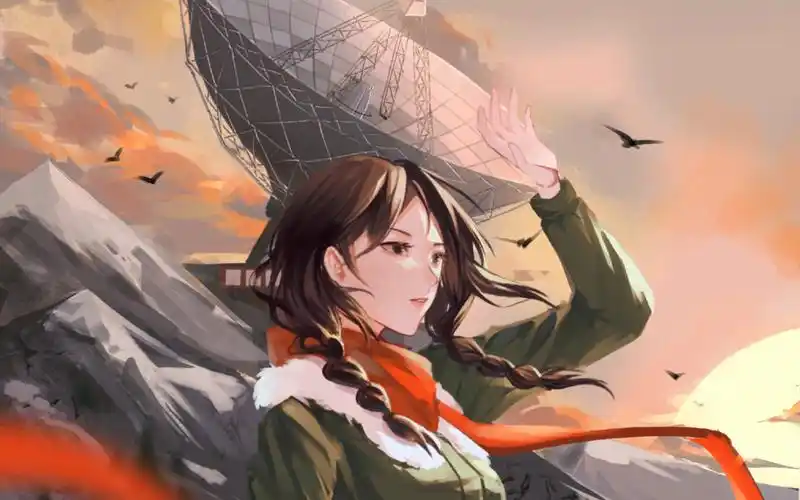 【绘画过程/三体】197161红岸61叶文洁"我点燃了火,却控制不了它.