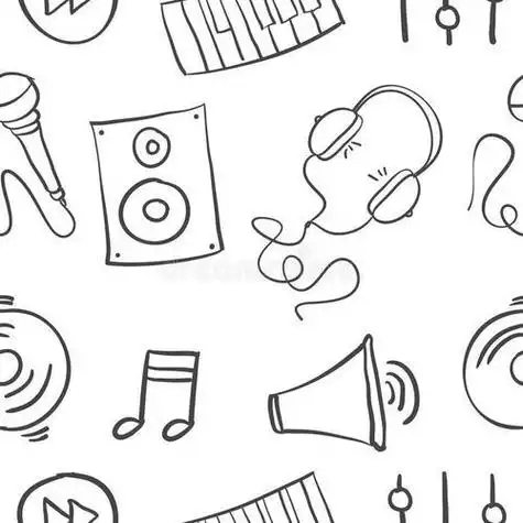 流行歌曲简笔画