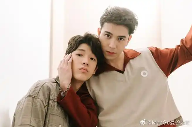 泰剧缘来誓你超话#mii2#mii2超话#缘来誓你#jimmytommy超话最萌身高差