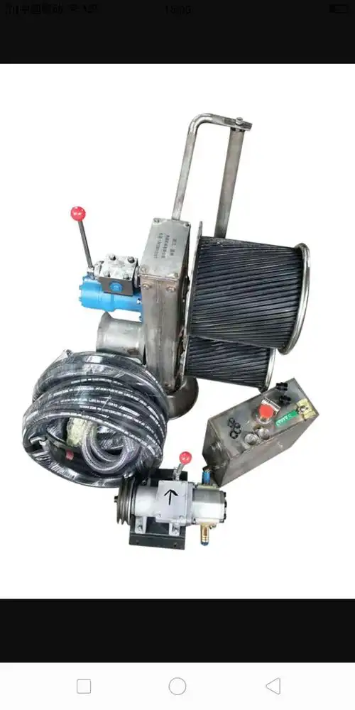 船用小型起网机拉网机拖网收网机双轮立式液压304不锈钢渔船机械