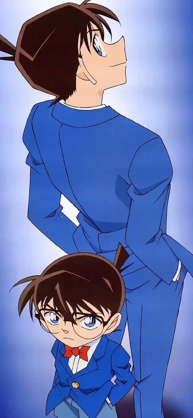 创作灵感 #工藤新一壁纸 #名侦探柯南  神明路过一片樱花 - 抖音