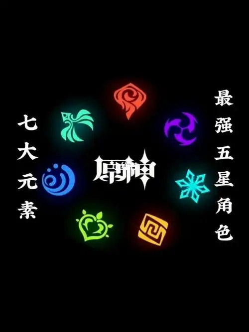 原神七大元素最强五星角色