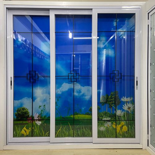 中空玻璃推拉门三轨联动阳台厨房餐厅客厅隔断山东青岛铝合金门窗