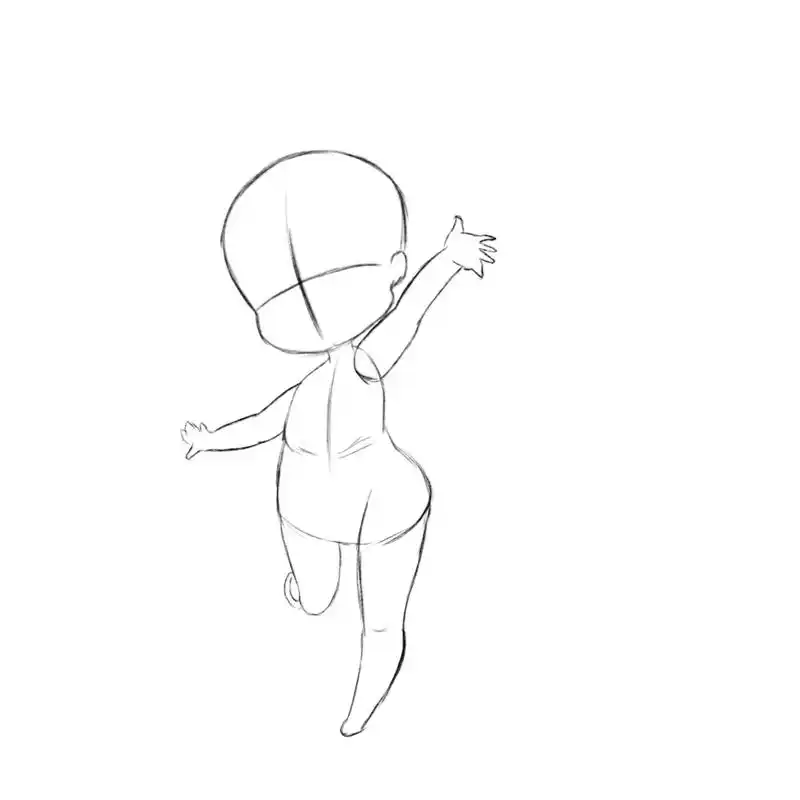 绘画过程 #huionsketch q版狐娘,偏可爱风走了 - 抖音