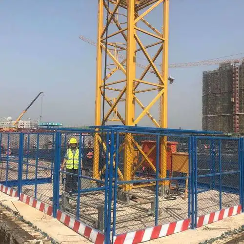塔吊台防攀爬塔吊护栏防跌落拼装式塔吊防攀爬围栏塔吊全尺寸定制