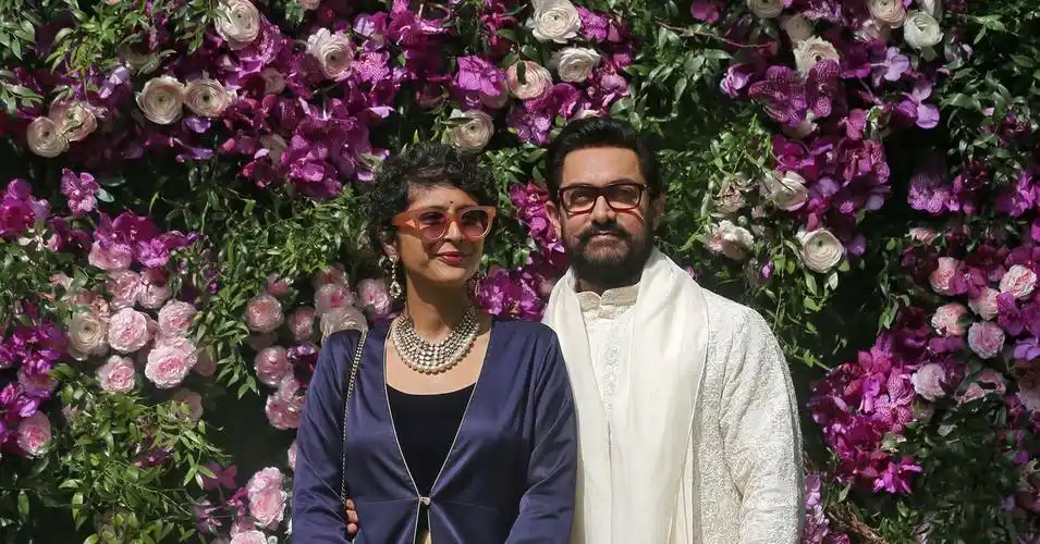 宝莱坞影星阿米尔汗与妻子kiranrao结束长达15年的婚姻