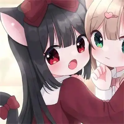 卡通闺蜜头像小清新可爱 高清卡通呆萌闺蜜头像图片_女生头像_美头网