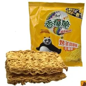 30包掌心脆福满多香烤鱿鱼味干脆面方便面干吃面铁板鱿鱼