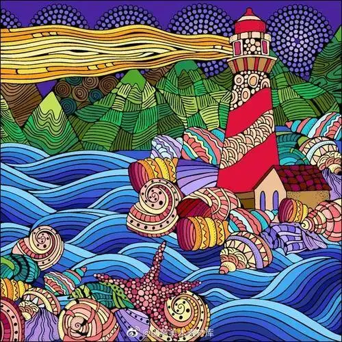 插画 简笔画 涂鸦 卡通画 壁纸 素材 蜡笔画 水彩笔 装饰画装饰性色彩